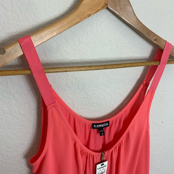 EXPRESS Sleeveless Blouse zipper Detail Size Small - Picture 4 of 7